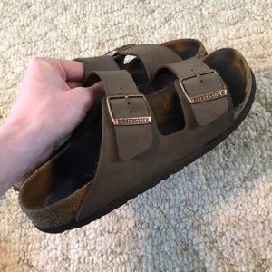 Brown Birkenstock Arizona style